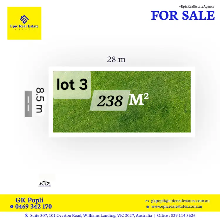 Main view of Homely land listing, LOT Lot 3 525-531 Boundary Road, Charlemont VIC 3217