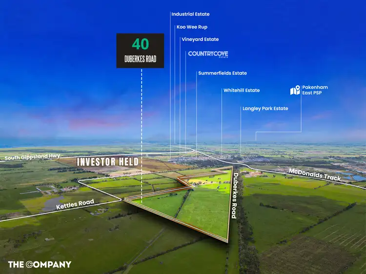 Main view of Homely land listing, 40 Duberkes Road, Lang Lang VIC 3984