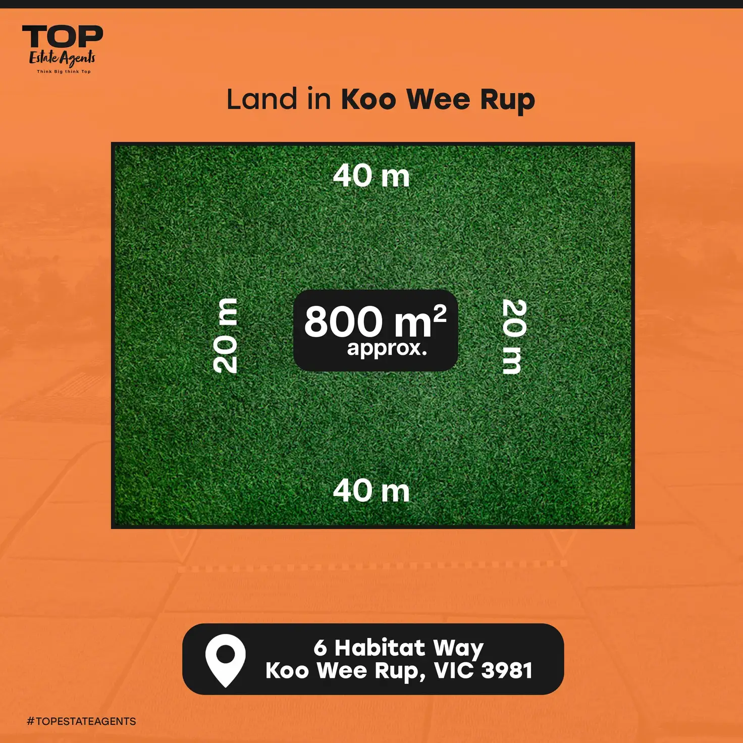 Main view of Homely land listing, 6 Habitat Way, Koo Wee Rup VIC 3981
