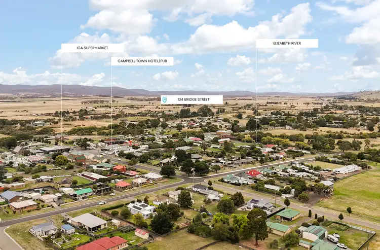 Second view of Homely house listing, 134 Bridge Street, Campbell Town TAS 7210