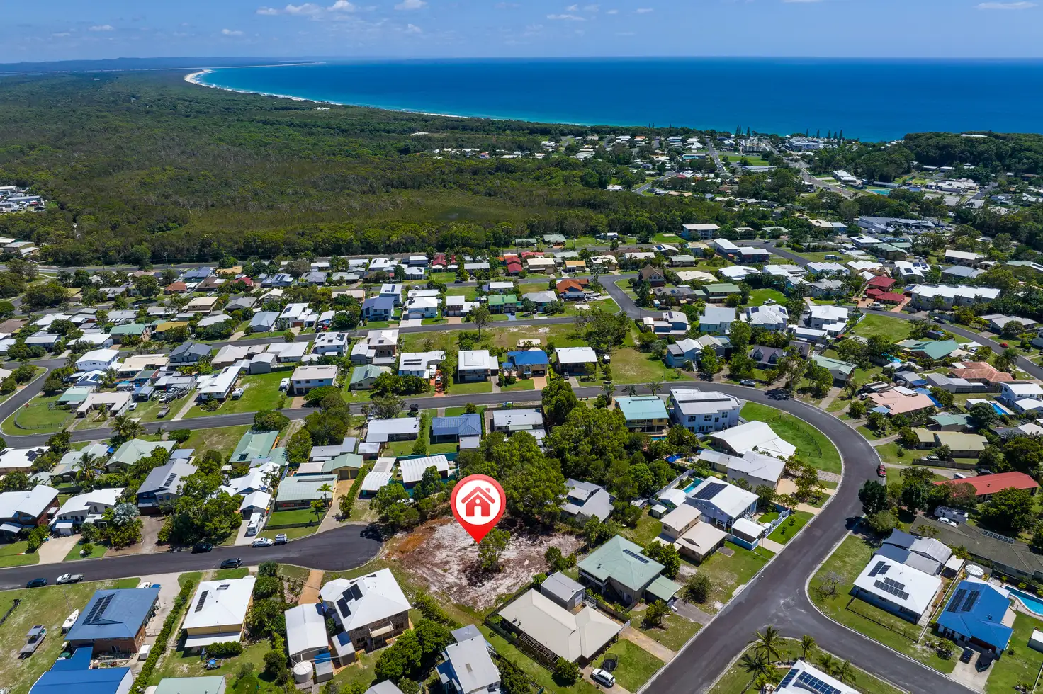 Main view of Homely land listing, 16 COOLBERRY COURT, Rainbow Beach QLD 4581