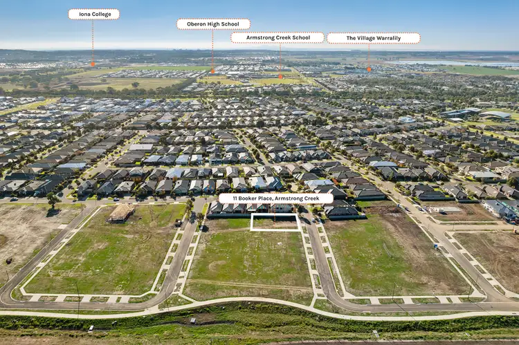 Second view of Homely land listing, 11 Booker Place, Armstrong Creek VIC 3217