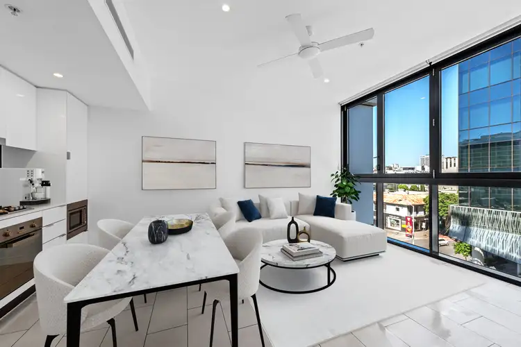 Second view of Homely apartment listing, 308/128 Brookes Street, Fortitude Valley QLD 4006
