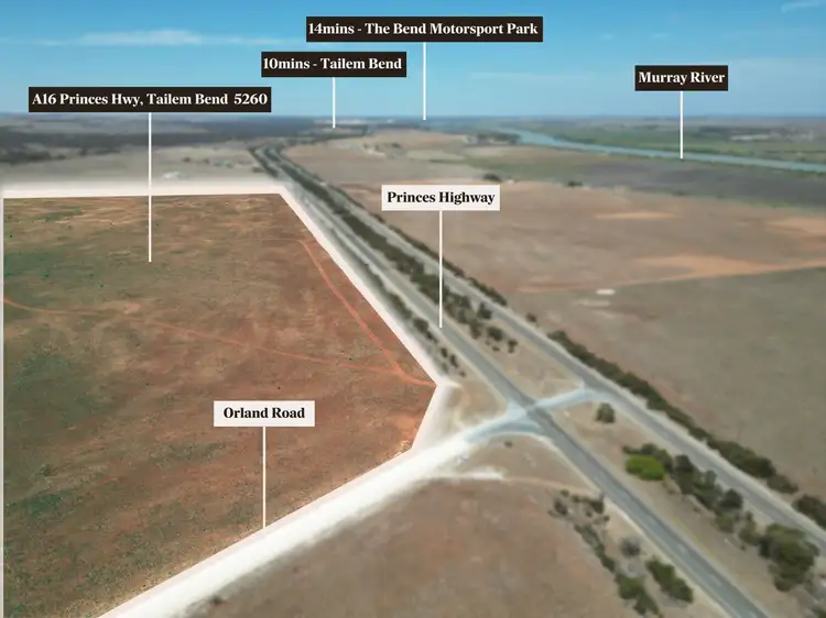 Main view of Homely land listing, A16 Princes Highway, Tailem Bend SA 5260
