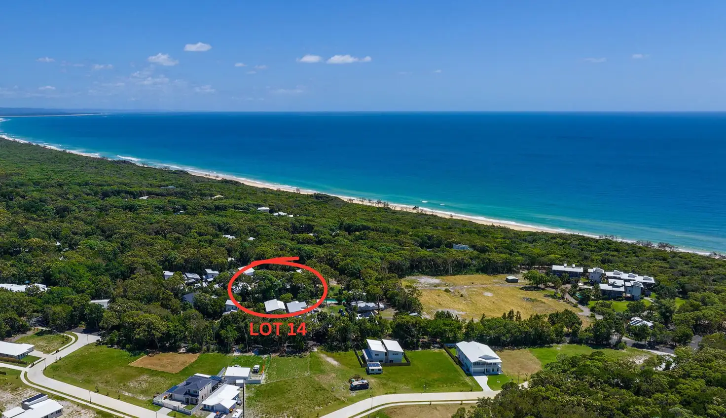 Main view of Homely land listing, LOT 14, 3-5 WYVERN ROAD, Rainbow Beach QLD 4581