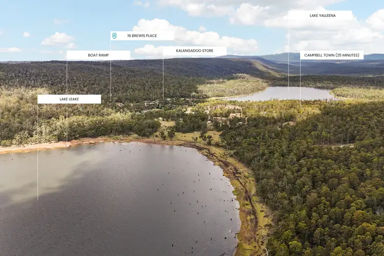 Second view of Homely land listing, 16 Brewis Place, Lake Leake TAS 7210