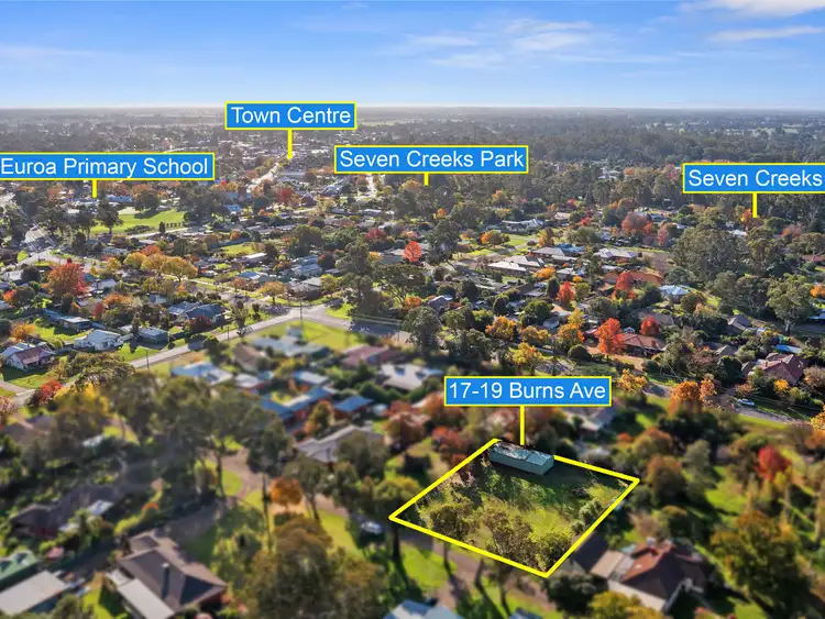 Main view of Homely land listing, 17-19 Burns Ave, Euroa VIC 3666