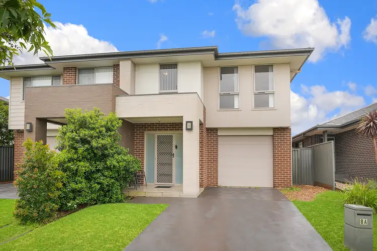 Main view of Homely semi-detached listing, 8A Foxtail Drive, Denham Court NSW 2565