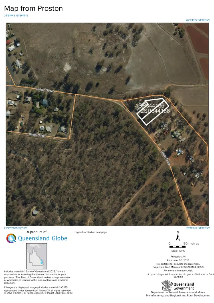Third view of Homely land listing, LOT 2 Middle Road, Proston QLD 4613