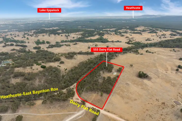 555 Dairy Flat Road, Heathcote VIC 3523