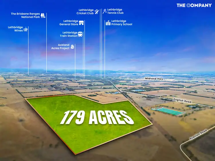 Main view of Homely land listing, LOT 133 A English Road, Lethbridge VIC 3332