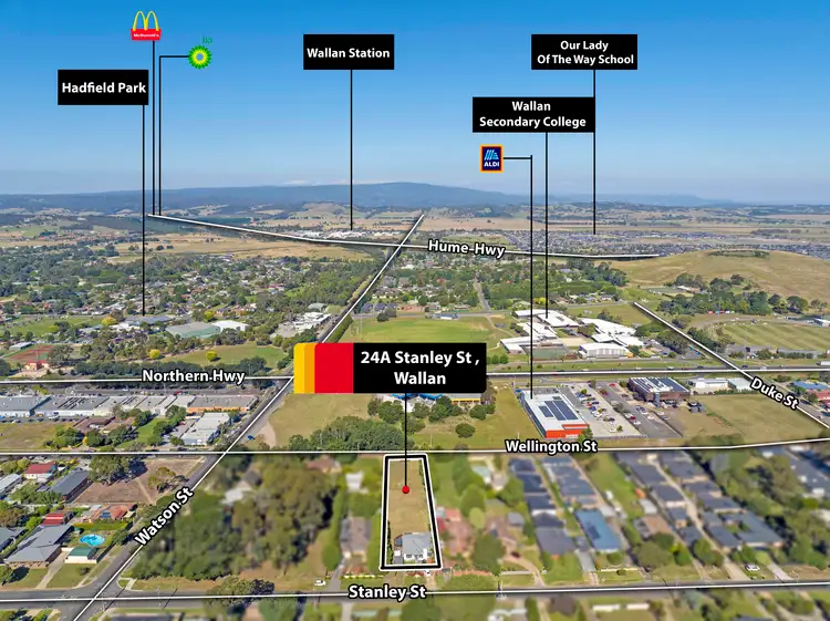 Fourth view of Homely land listing, 24A & & 24B Stanley Street, Wallan VIC 3756