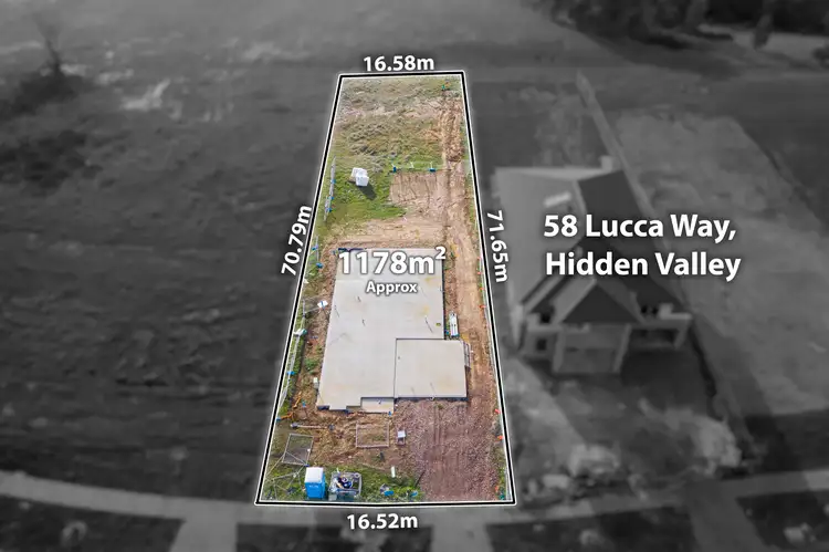 Second view of Homely land listing, 58 Lucca Way, Hidden Valley VIC 3756
