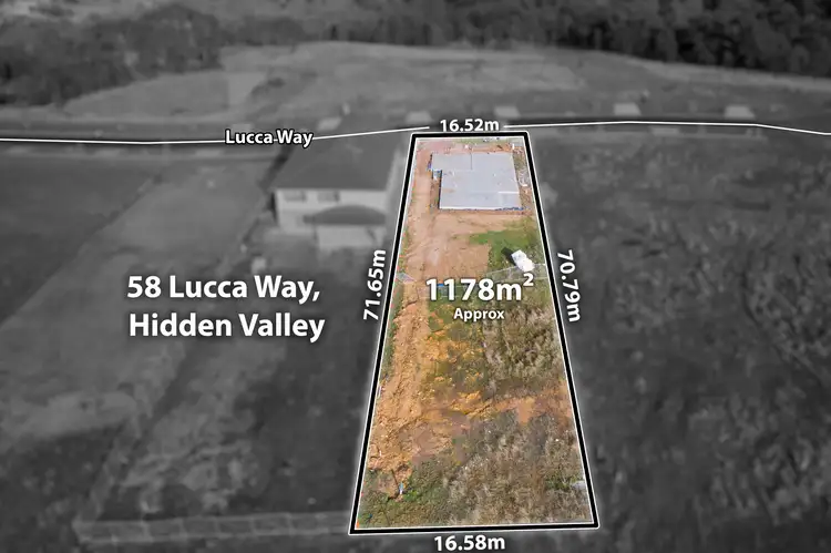 Third view of Homely land listing, 58 Lucca Way, Hidden Valley VIC 3756