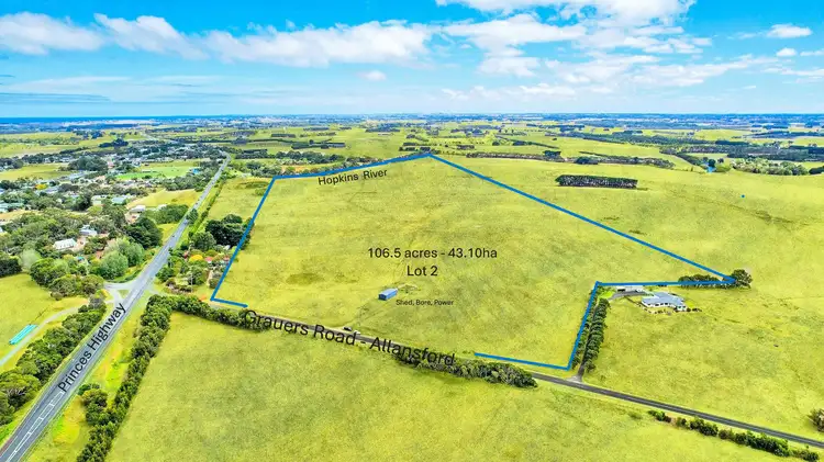 Main view of Homely land listing, 17 Grauers Road, Allansford VIC 3277
