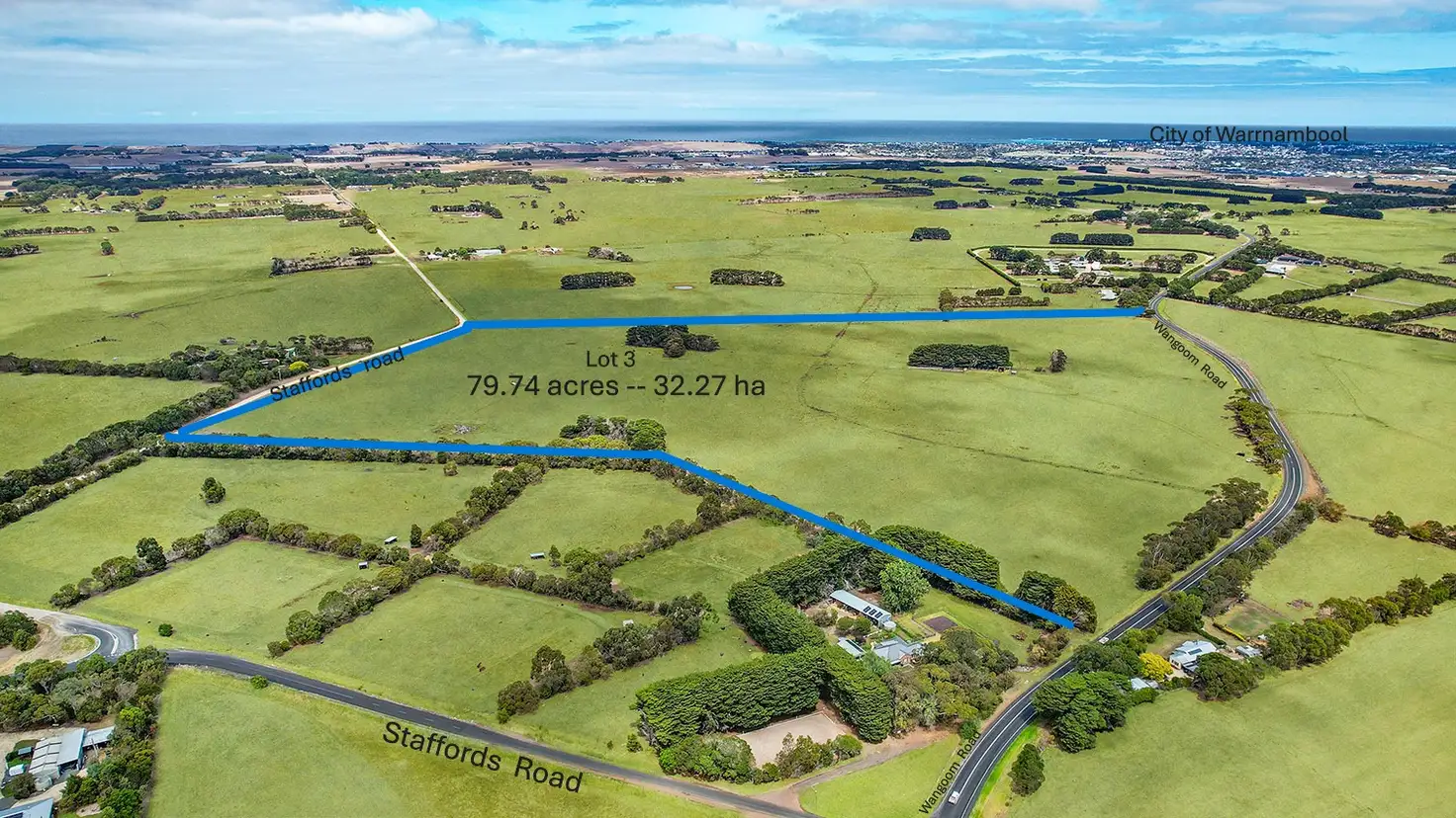 Main view of Homely land listing, Lot 3 Warrnambool-Staffords Road, Warrnambool, Warrnambool VIC 3280