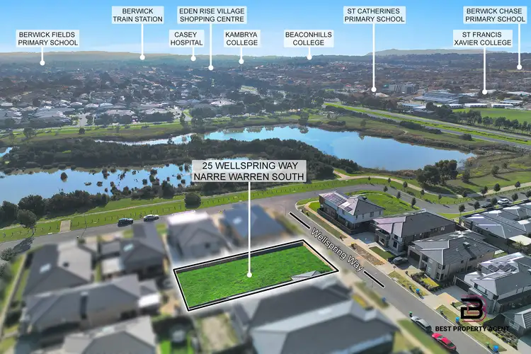 Third view of Homely land listing, 25 Wellspring Way, Narre Warren South VIC 3805