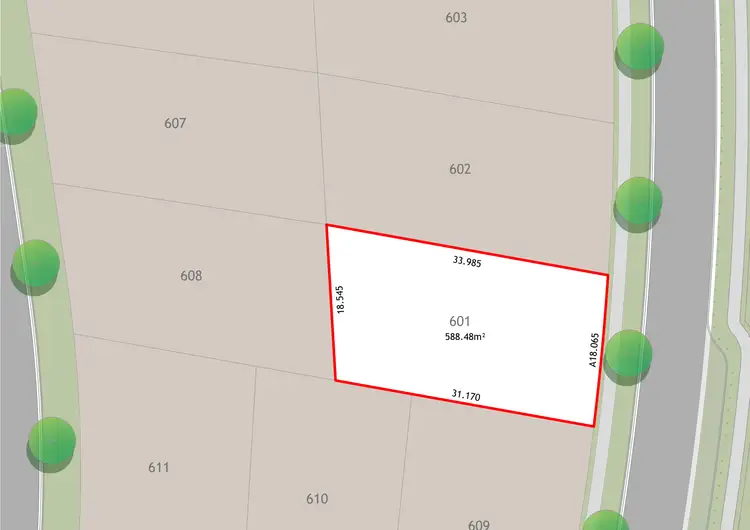 Main view of Homely land listing, LOT 601, 85 Kanangra Drive, Crangan Bay NSW 2259