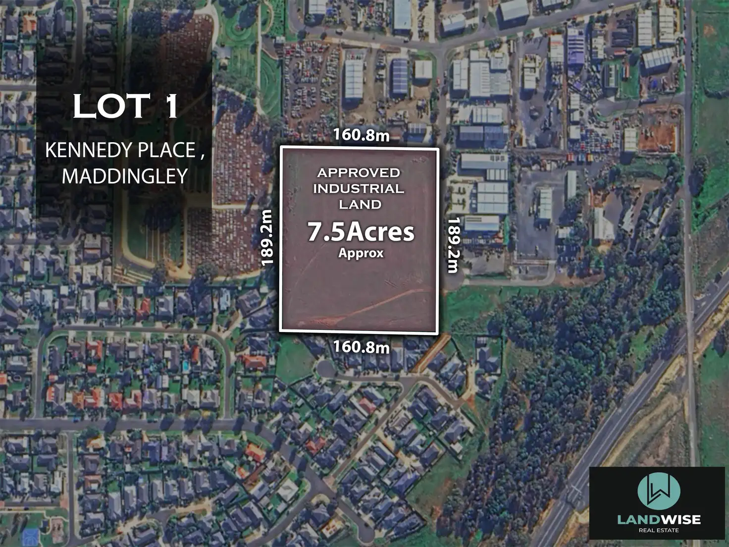 Main view of Homely land listing, LOT 1, lot kennedy Place, Maddingley VIC 3340