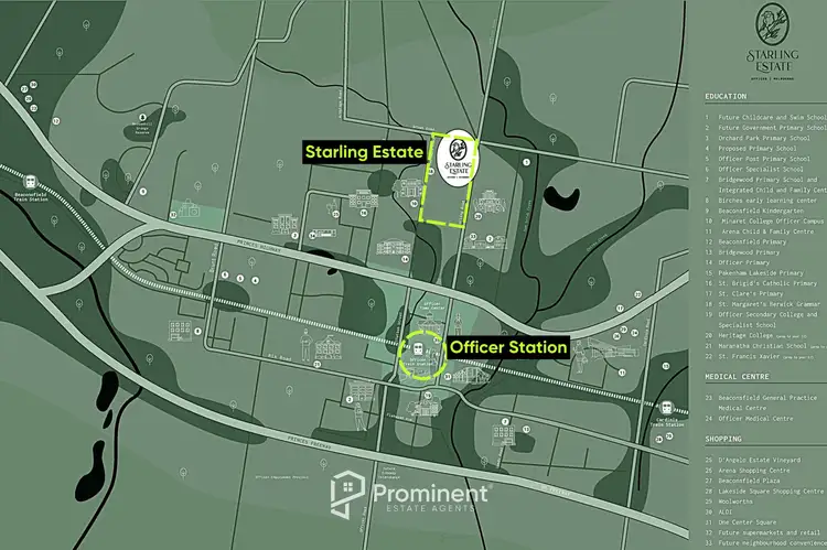 Third view of Homely land listing, Lot 44 Starling Road, Officer VIC 3809
