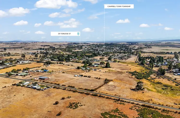 Second view of Homely land listing, 29 Torlesse Street, Campbell Town TAS 7210