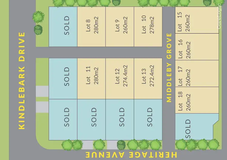 Second view of Homely land listing, LOT 8, 9, 10, 11, 12, 13, 15, 16, 17, 18 Middleby Grove, Medowie NSW 2318