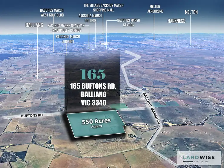 Main view of Homely land listing, 165 Buftons Road, Balliang VIC 3340
