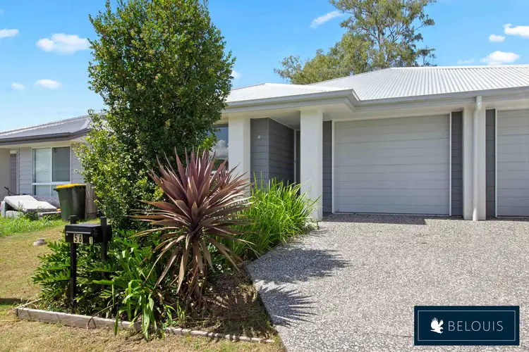 Main view of Homely semi-detached listing, 1/56 Kevin Mulroney Drive, Flinders View QLD 4305