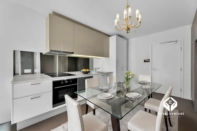 Second view of Homely apartment listing, 3701/220 Spencer St, Melbourne VIC 3000