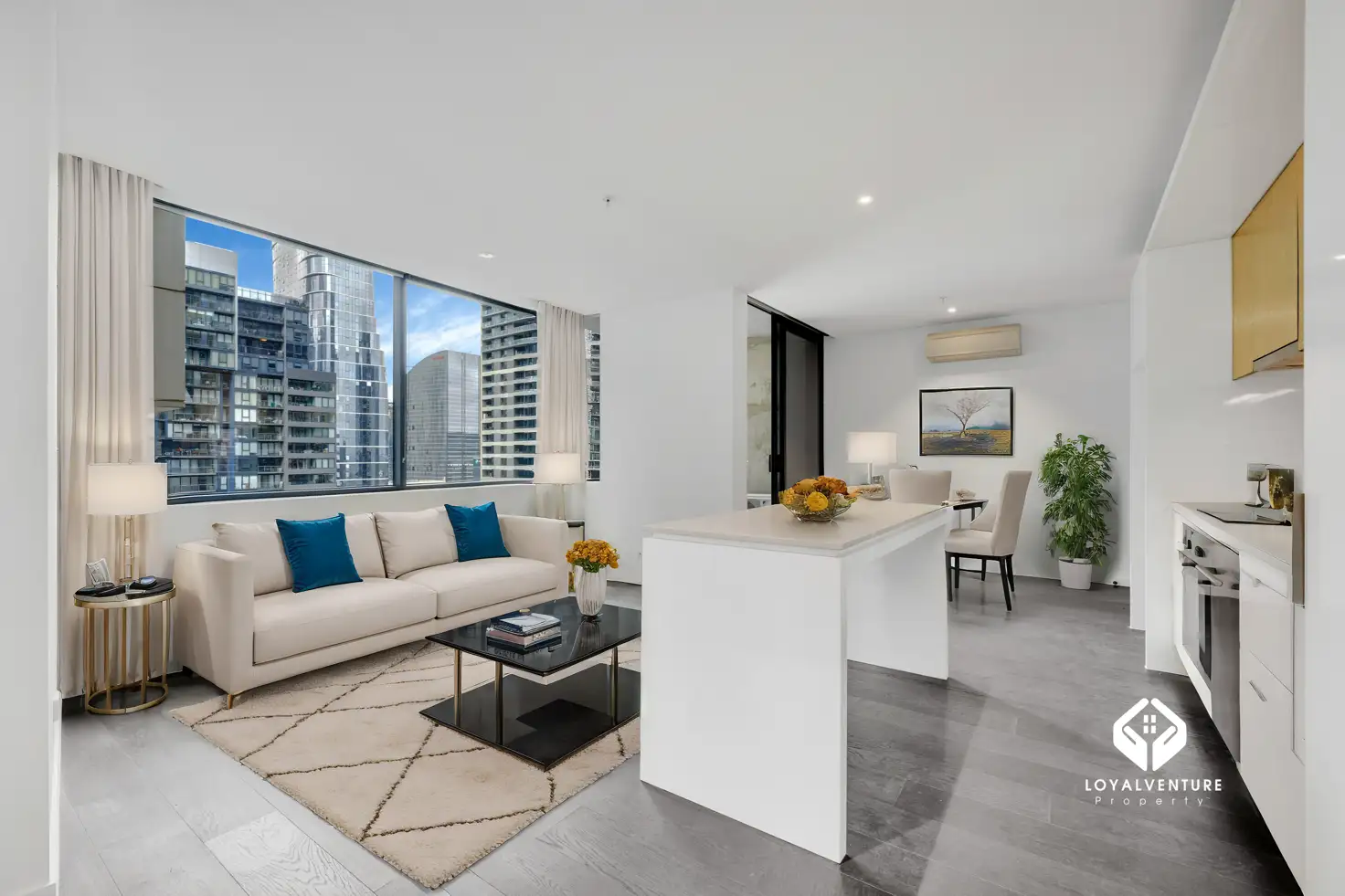 Main view of Homely apartment listing, 1902/33 Rose Lane, Melbourne VIC 3000