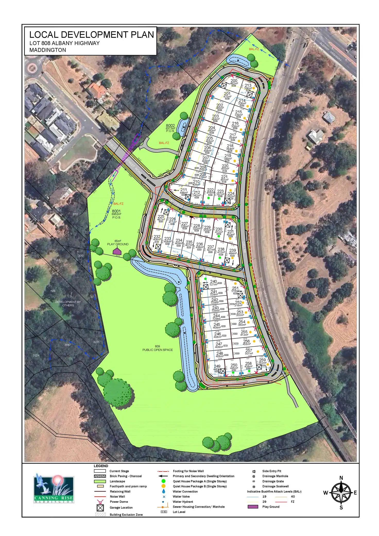 Main view of Homely land listing, LOT 200 Cellar Loop, Maddington WA 6109