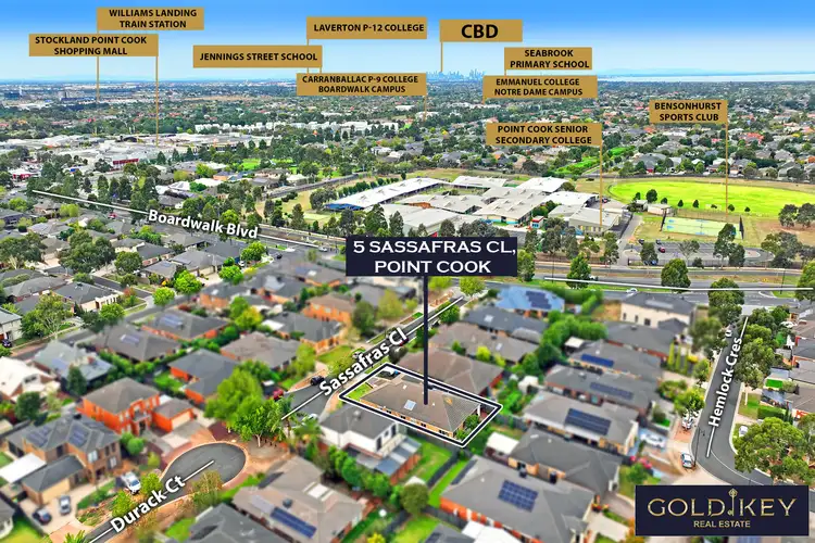 Second view of Homely house listing, 5 Sassafras Close, Point Cook VIC 3030