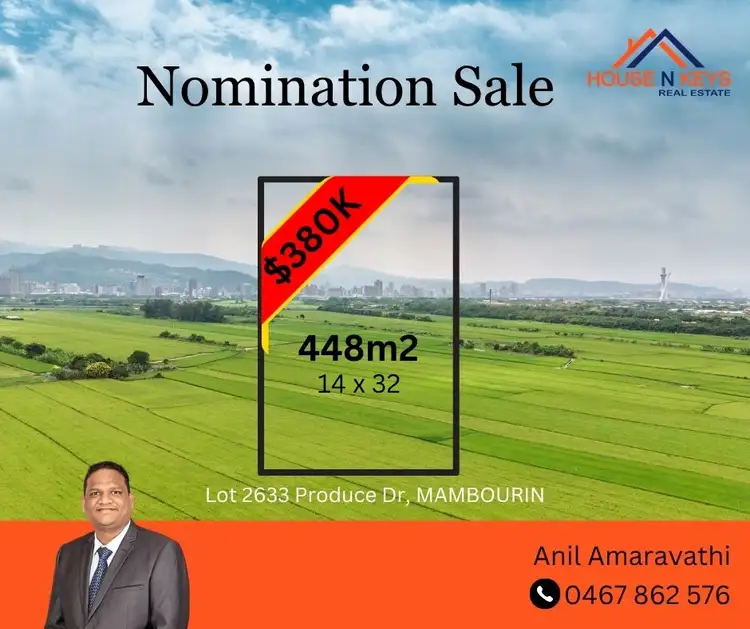 LOT 2633 Produce Dr, Mambourin VIC 3024
