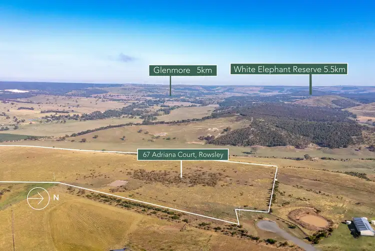 Main view of Homely land listing, 67 Adriana Court, Rowsley VIC 3340