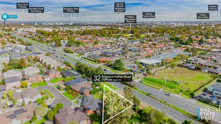 Third view of Homely land listing, 32 Belgrave Hallam Road, Hallam VIC 3803