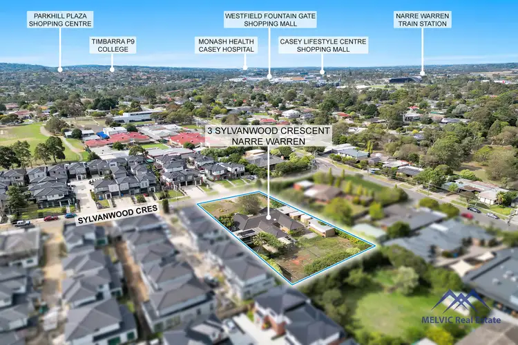 Third view of Homely land listing, 3 Sylvanwood Crescent, Narre Warren VIC 3805