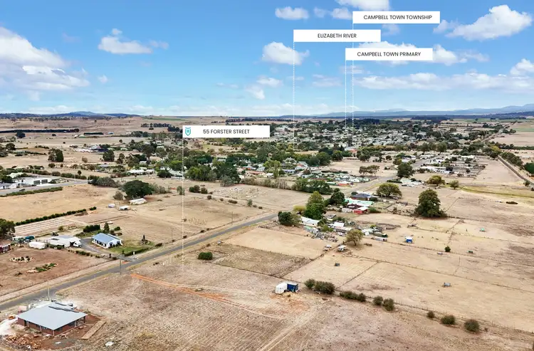 Third view of Homely land listing, 55 Forster Street, Campbell Town TAS 7210