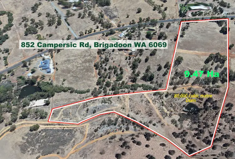 Third view of Homely land listing, 852 Campersic Road, Brigadoon WA 6069