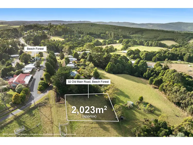 Main view of Homely land listing, 32 Old Main Road, Beech Forest VIC 3237