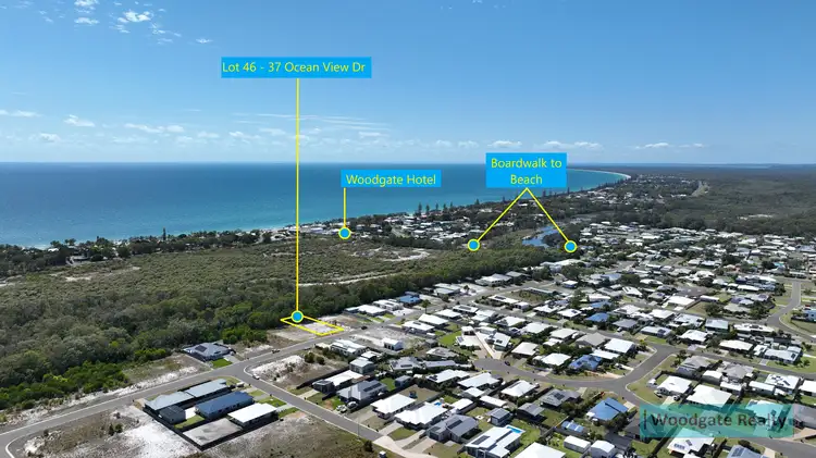 Main view of Homely land listing, LOT 46, 37 OCEAN VIEW DRIVE, Woodgate QLD 4660