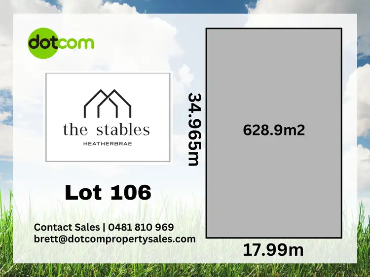 Main view of Homely land listing, LOT 106 Proposed Road, Heatherbrae NSW 2324
