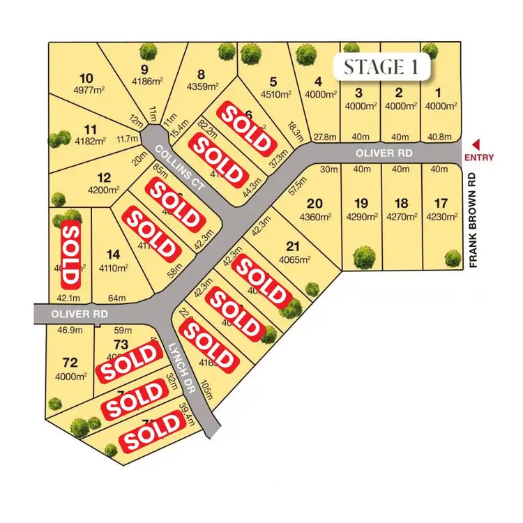 Second view of Homely land listing, LOT 1-75 Oliver Road, Nanango QLD 4615
