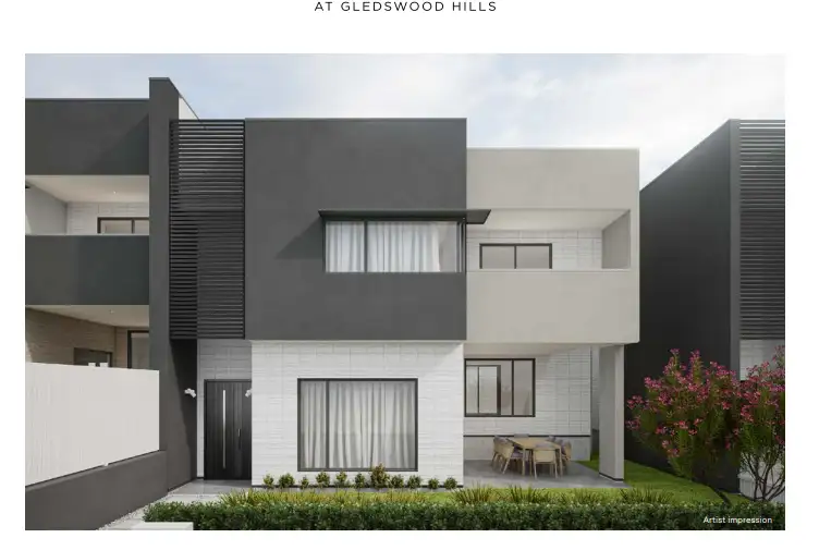 Main view of Homely townhouse listing, 185 Glenholme Way, Gledswood Hills NSW 2557