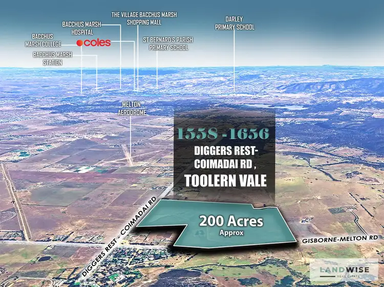 Third view of Homely land listing, 1558 Diggers Rest Coimadai Road, Toolern Vale VIC 3337