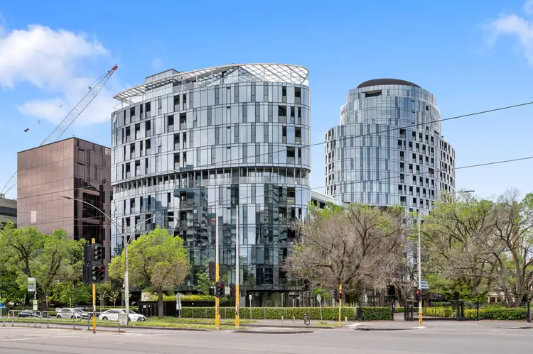 Main view of Homely apartment listing, 528/555 St Kilda Rd, Melbourne VIC 3004