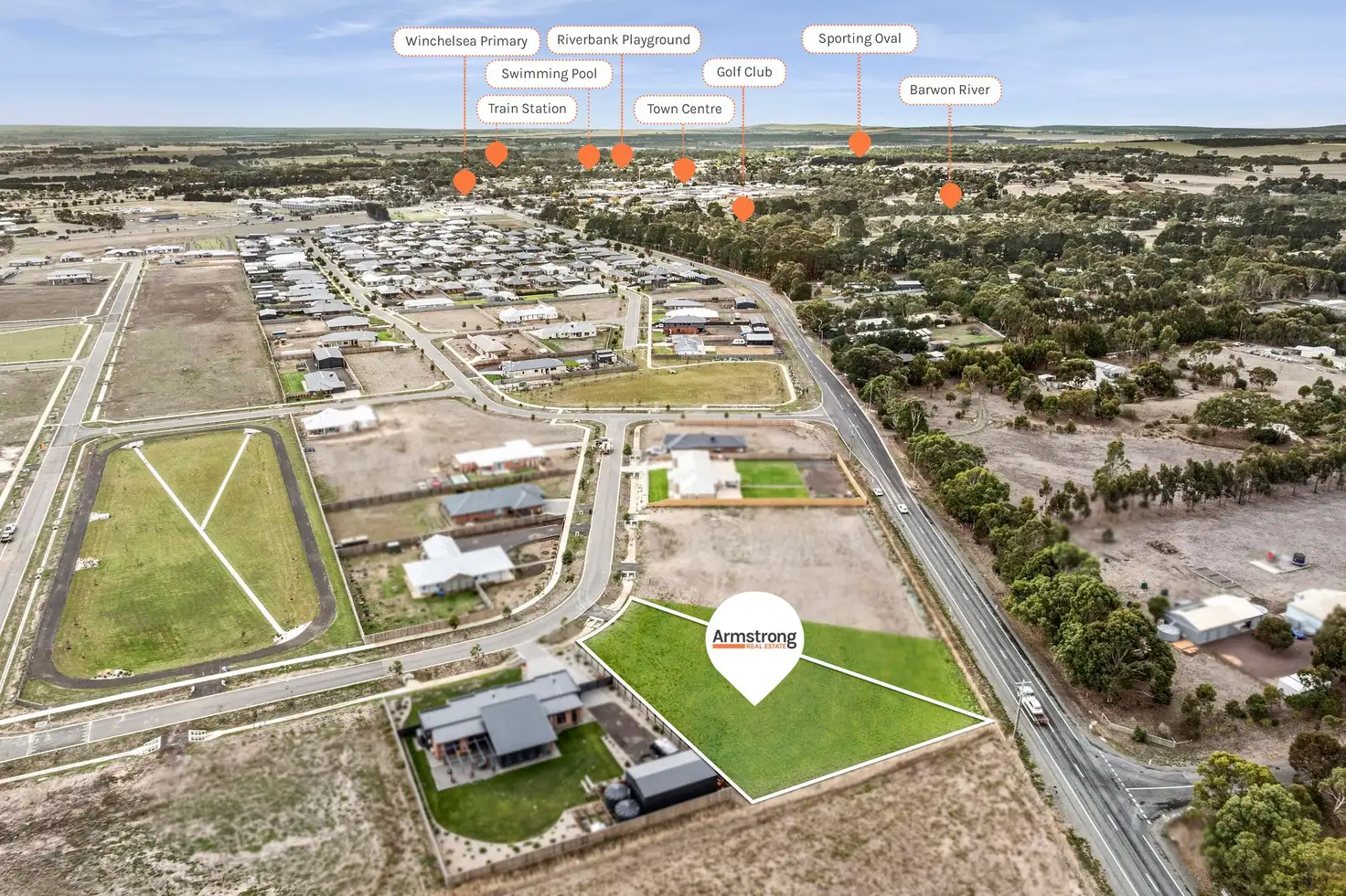 Main view of Homely land listing, 9 Kinross Drive, Winchelsea VIC 3241