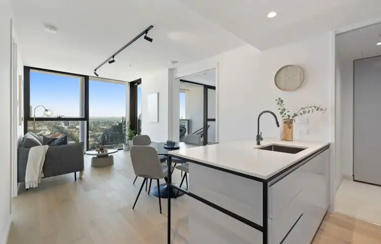 Main view of Homely apartment listing, 1408/41 Bank Street, South Melbourne VIC 3205