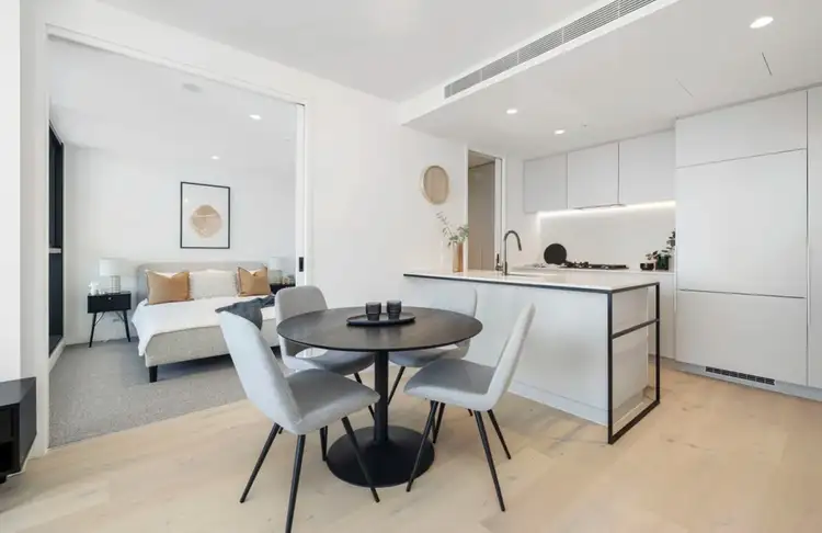 Second view of Homely apartment listing, 1408/41 Bank Street, South Melbourne VIC 3205