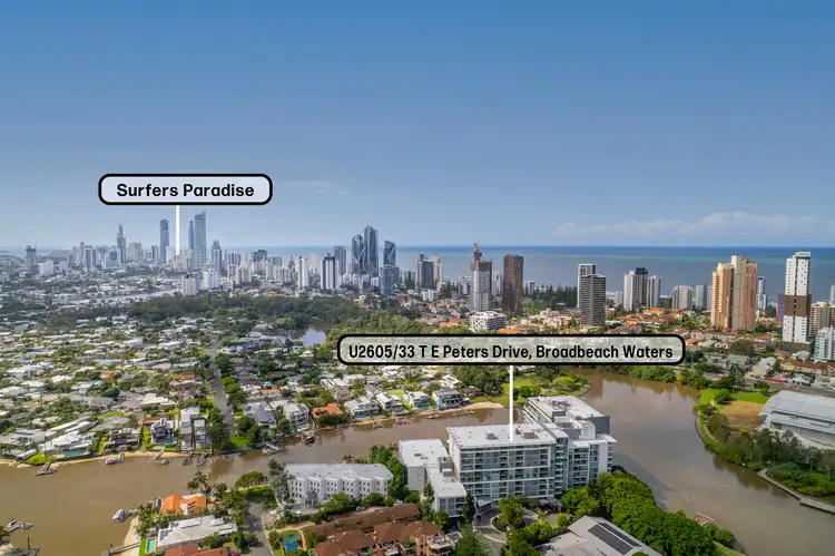 Third view of Homely unit listing, 2603/53 T E Peters Drive, Broadbeach Waters QLD 4218