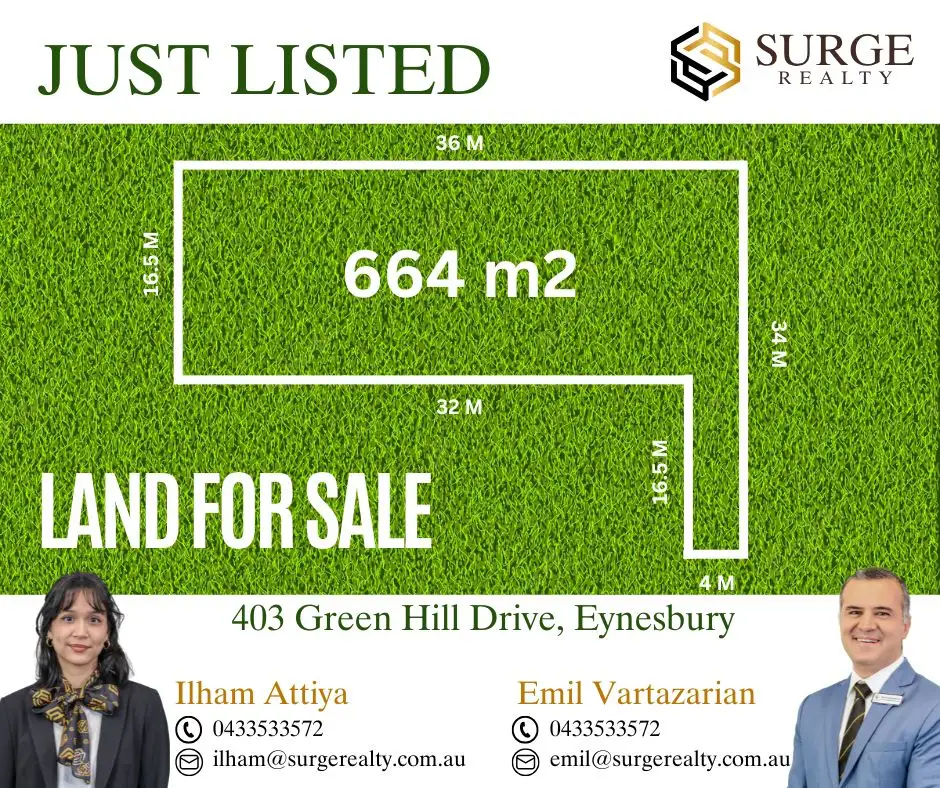 Main view of Homely land listing, 403 Green Hill Road, Eynesbury VIC 3338